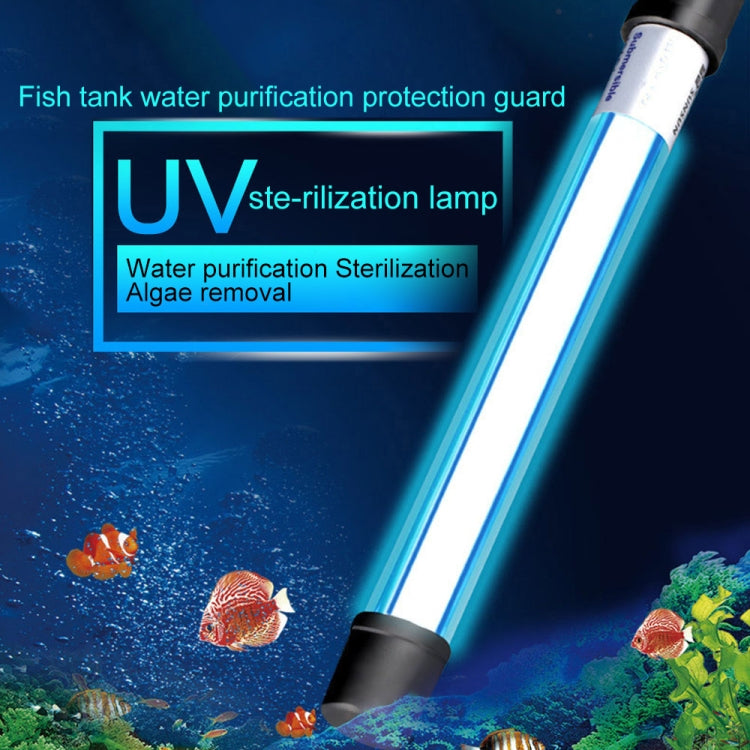 110V 13W UV Ultraviolet Algae Disinfection Fish Tank Lamp, Regular Payment, US Plug