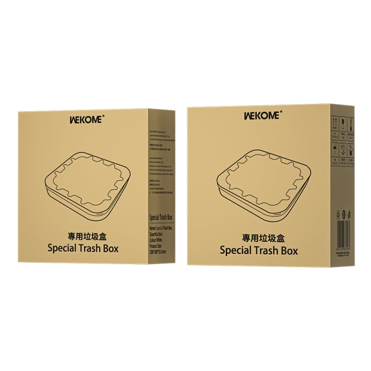 WK 6pcs U01 Smart Trash Can Special Garbage Box
