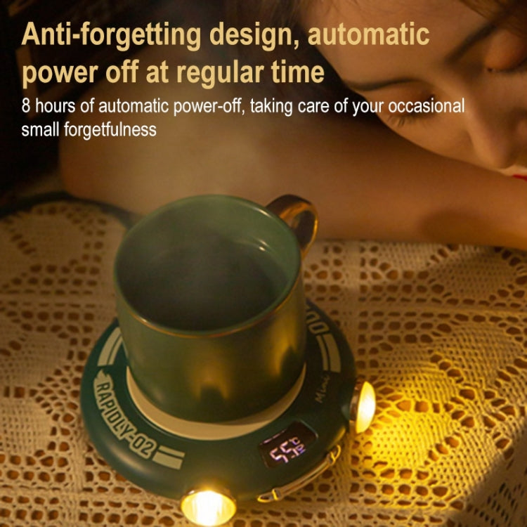 WK WT-N01 Smart Digital Display Constant Warm Coaster, CN Plug