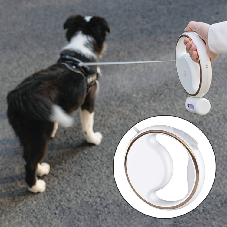 S62 Small and Medium Dog with Light Automatic Retractable Dog Leash, Length: 3m