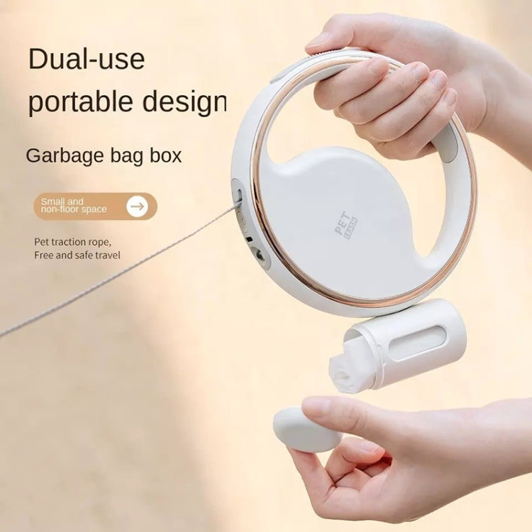 S62 Small and Medium Dog with Light Automatic Retractable Dog Leash, Length: 3m