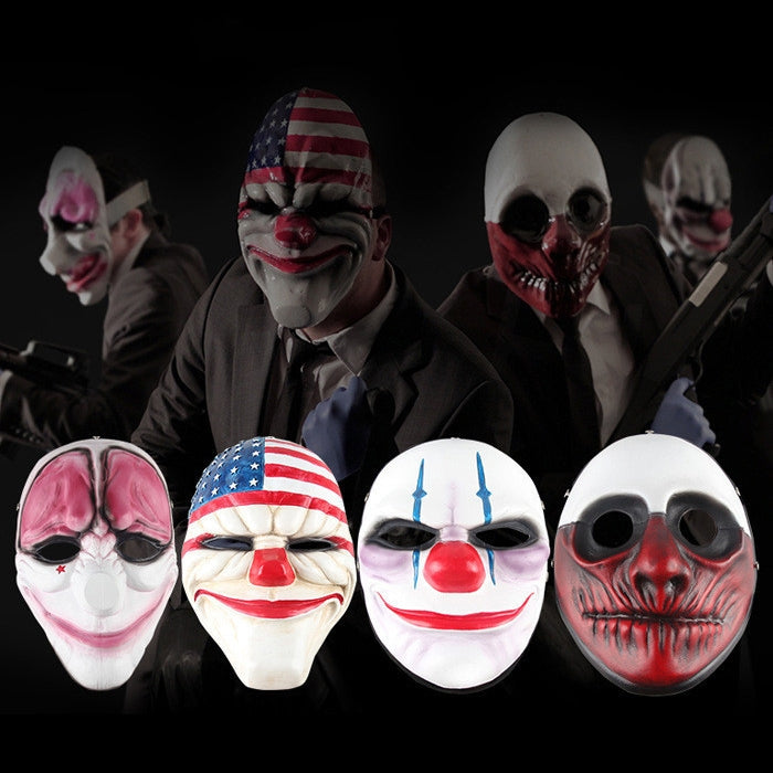 Halloween Mask PVC Halloween Festival Party Mask