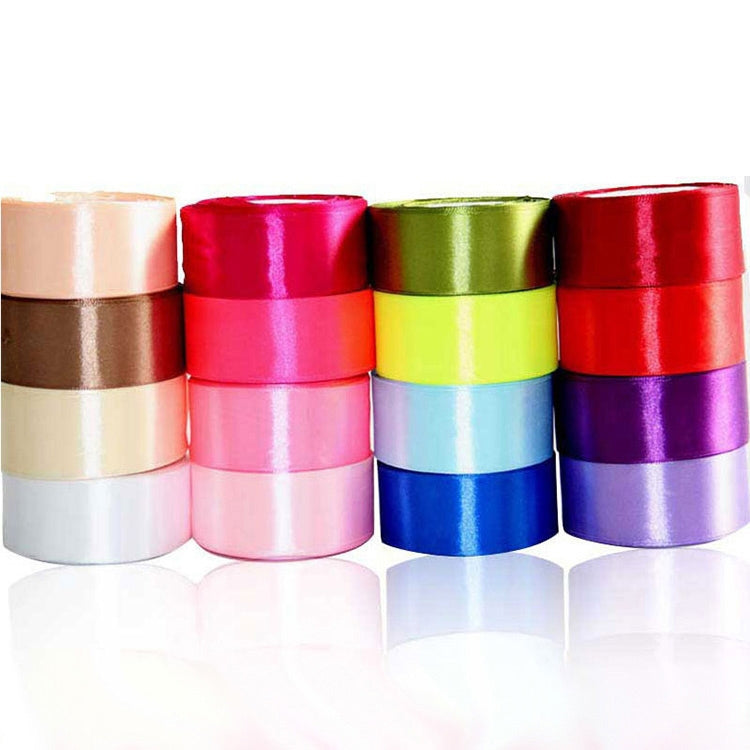 Pure Color DIY Manual Bowknot Gift Bouquet Ribbons Flowers Packaging Ribands, Size: 4.0cm*20m, Random Color Delivery