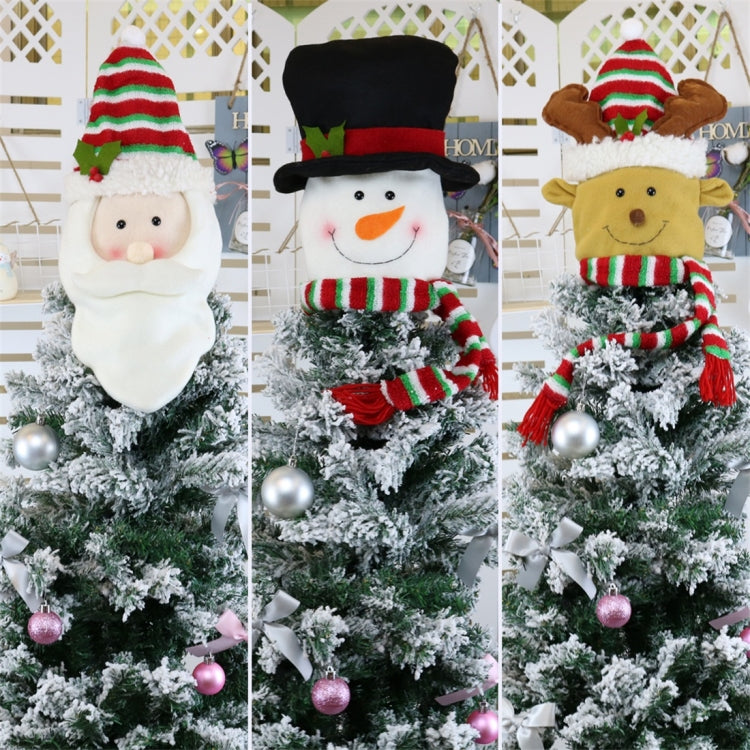 CX20205 Santa Claus Pattern Christmas Tree Pendant Decoration, Size: S