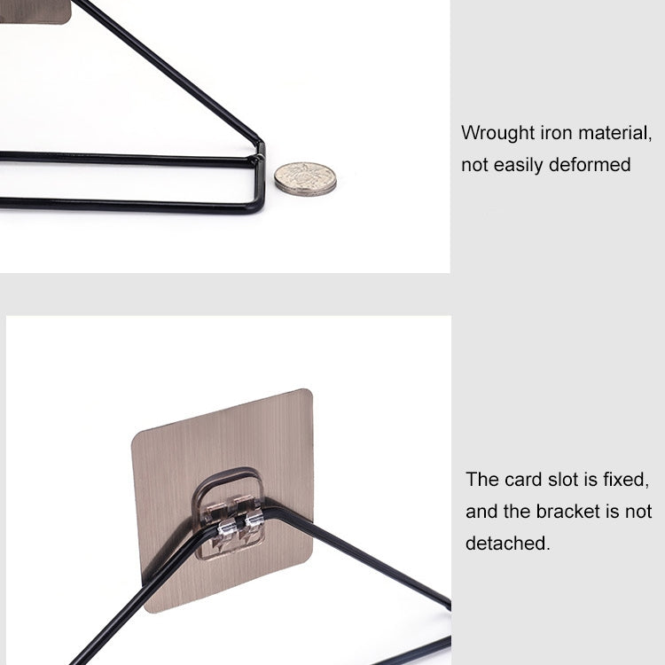 G205 Household Wall-mounted Triangle Shoe Storage Rack