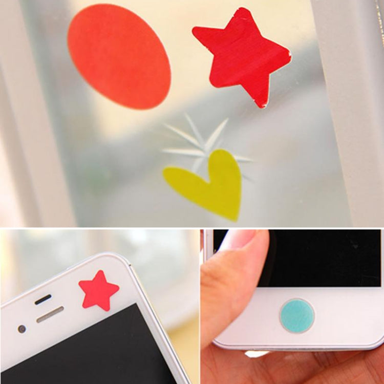 10 Packs Star Pattern Creative Children DIY Album Diary Watercolor Decorative Sticker