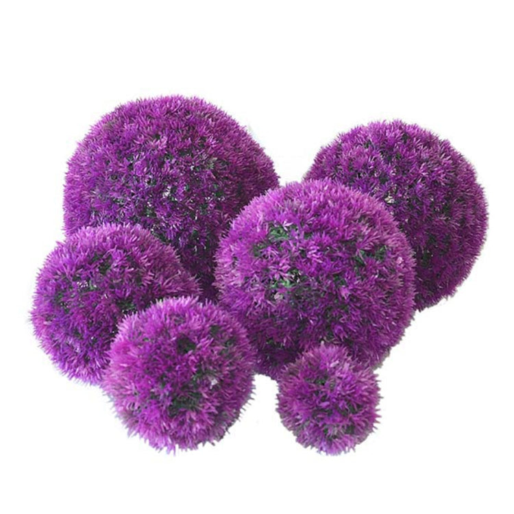 Artificial Grass Plant Ball Topiary Wedding Event Home Outdoor Decoration Hanging Ornament, Diameter: 14.7 inch