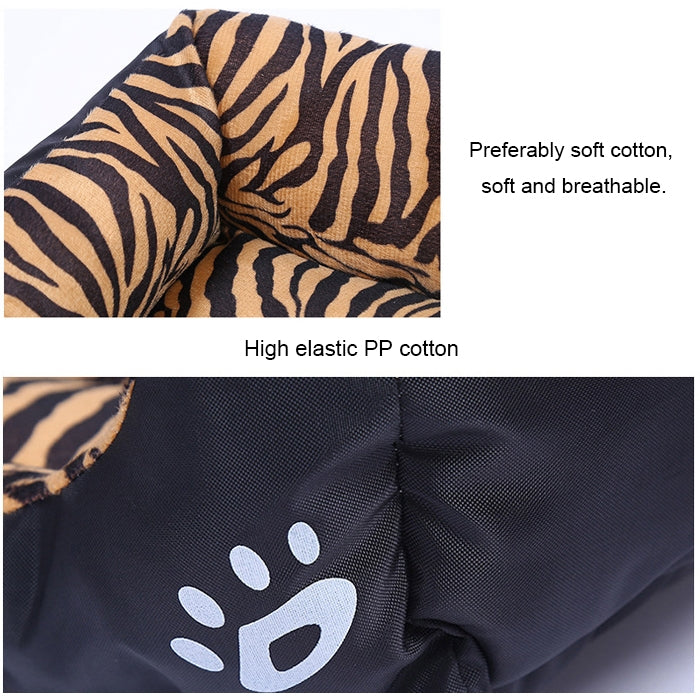 Candy Color Four Seasons Genuine Warm Pet Dog Kennel Mat Teddy Dog Mat, Size: 3XL, 110×82×20cm