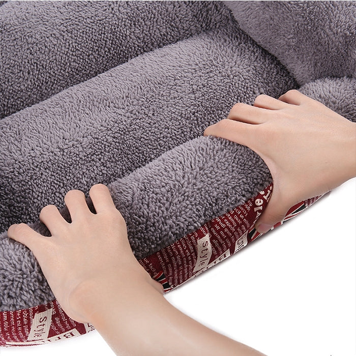 Animal Grain Four Seasons Genuine Warm Pet Dog Kennel Mat, Size: L, 66×50×14cm