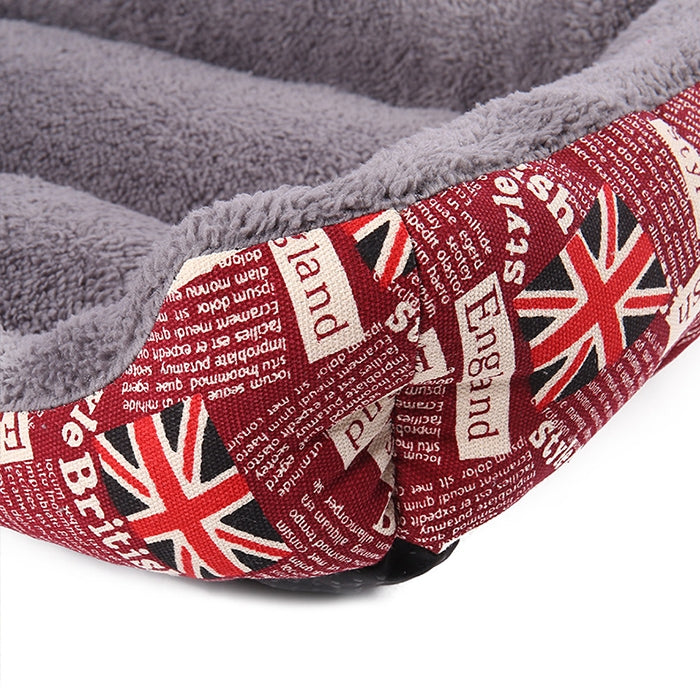 Animal Grain Four Seasons Genuine Warm Pet Dog Kennel Mat, Size: L, 66×50×14cm