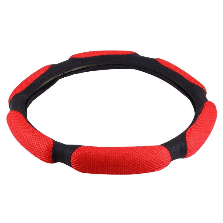 Breathable 3D Sandwich Slip-Resistant Steering Wheel Cover for Safe Driving