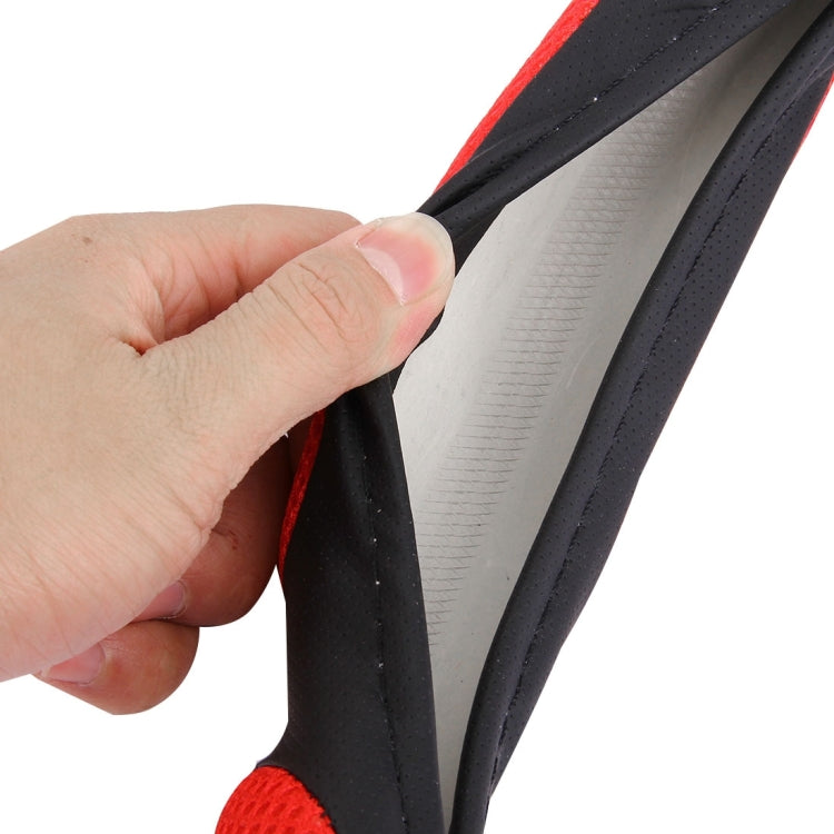 Breathable 3D Sandwich Slip-Resistant Steering Wheel Cover for Safe Driving