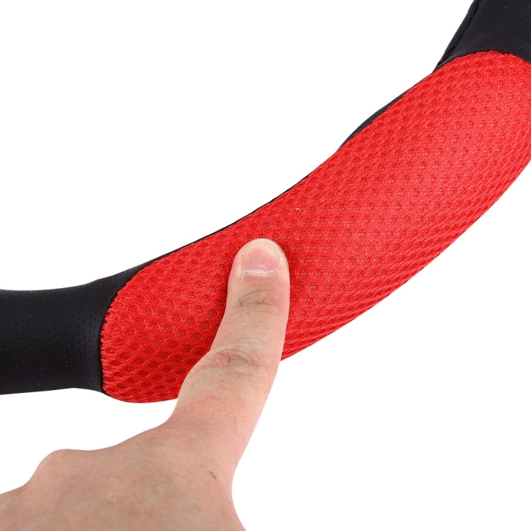 Breathable 3D Sandwich Slip-Resistant Steering Wheel Cover for Safe Driving