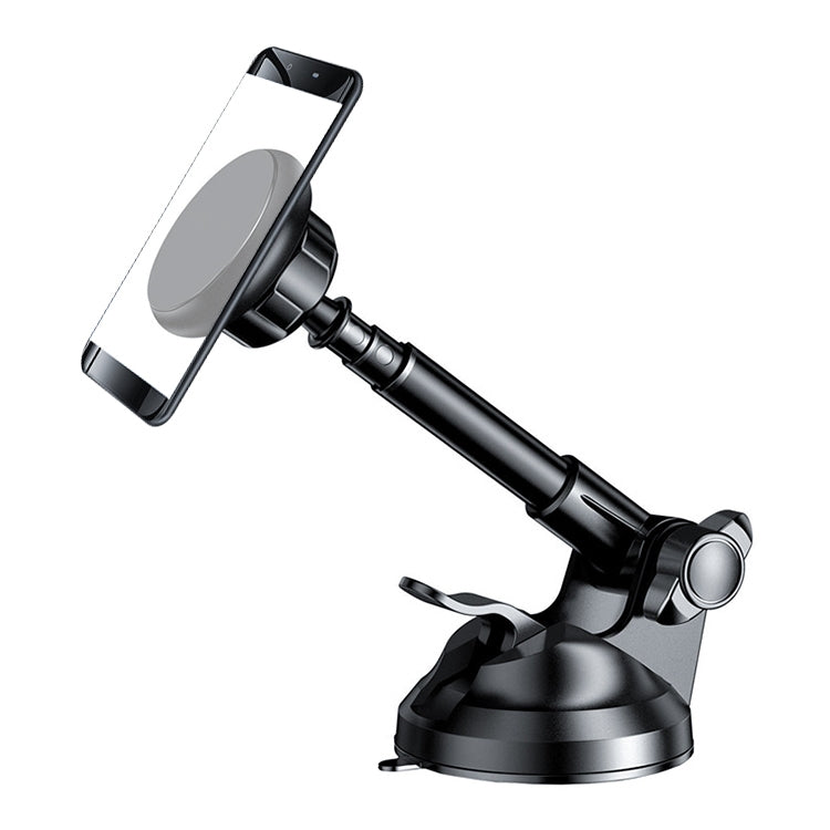 Versatile 360-Degree Magnetic Car Phone Mount with Adjustable Arm