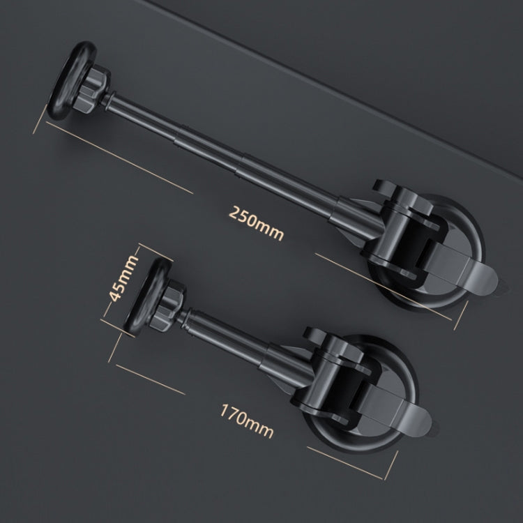 Versatile 360-Degree Magnetic Car Phone Mount with Adjustable Arm