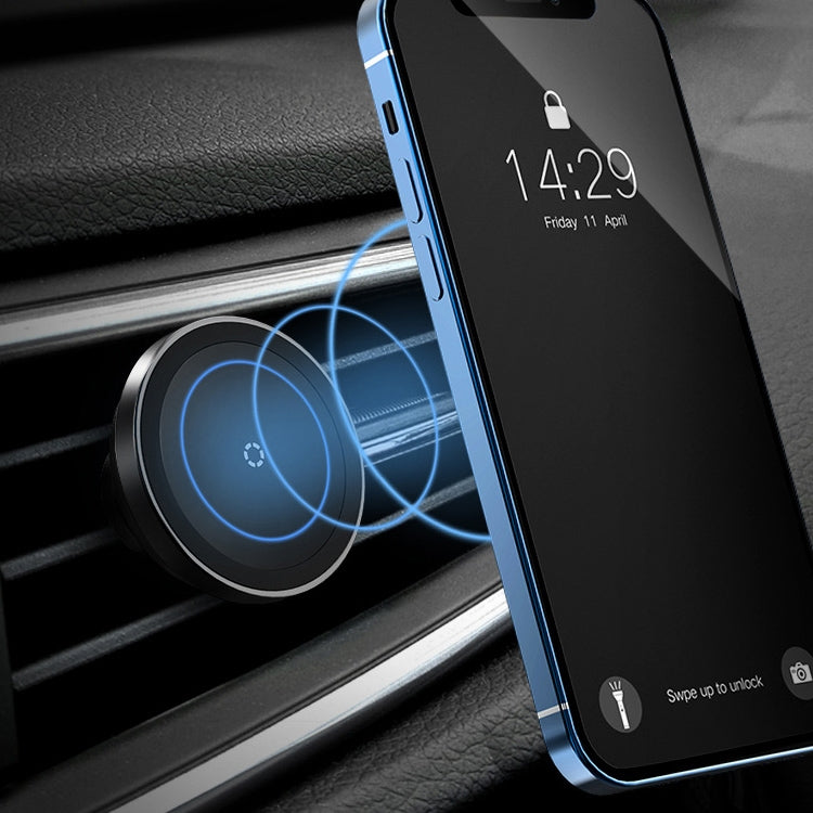 MagSafe Magnetic Car Mount with Premium Aluminium Alloy Design