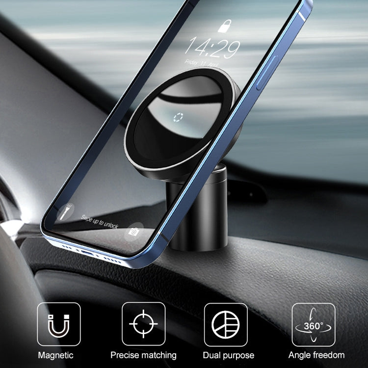 MagSafe Magnetic Car Mount with Premium Aluminium Alloy Design
