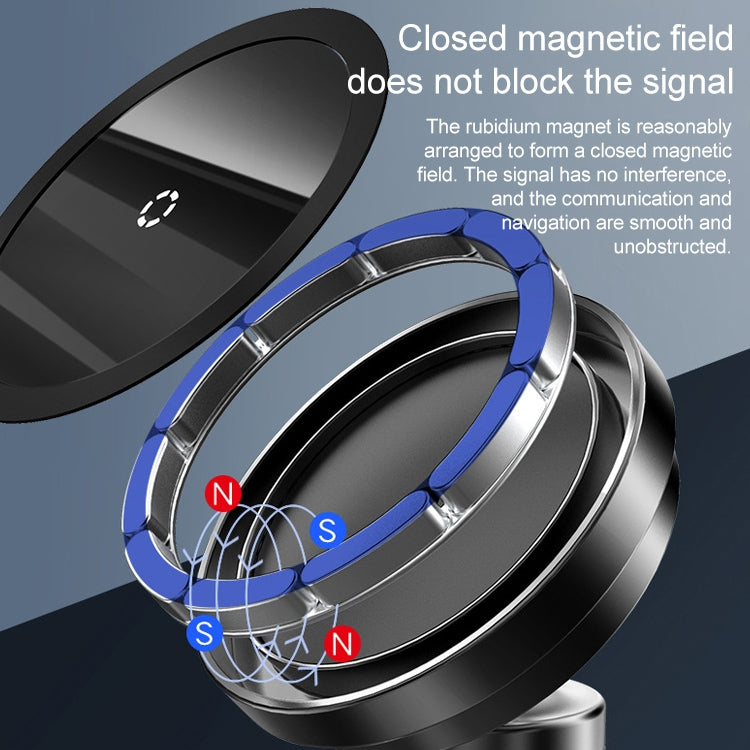 MagSafe Magnetic Car Mount with Premium Aluminium Alloy Design