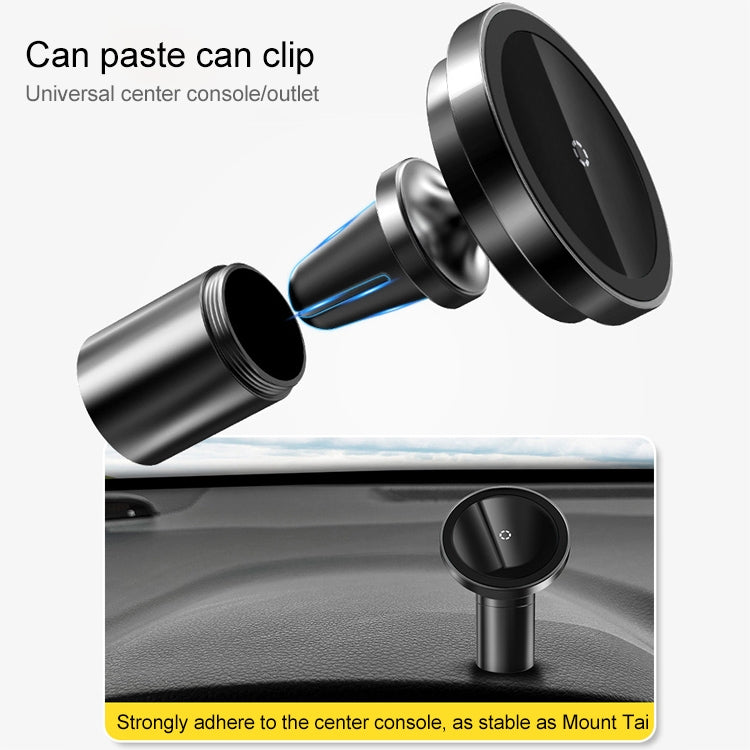 MagSafe Magnetic Car Mount with Premium Aluminium Alloy Design