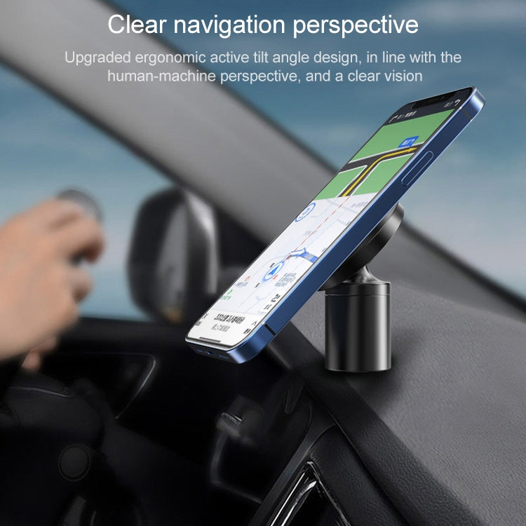 MagSafe Magnetic Car Mount with Premium Aluminium Alloy Design