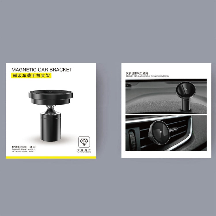 MagSafe Magnetic Car Mount with Premium Aluminium Alloy Design