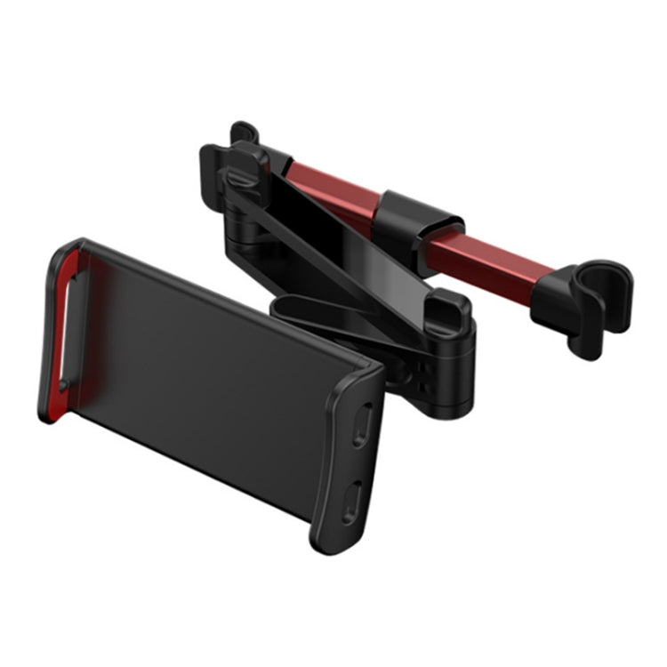 CHZ-06 Retractable Car Backrest Holder for 7-14 inch Mobile Phones / Tablets, For 7-14 inch Phones Red, CHZ-06