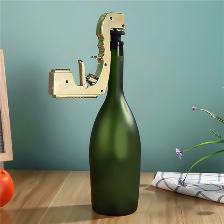 Zinc Alloy Bubbly Blaster Champagne Bottle Squirt Gun Bar Tool