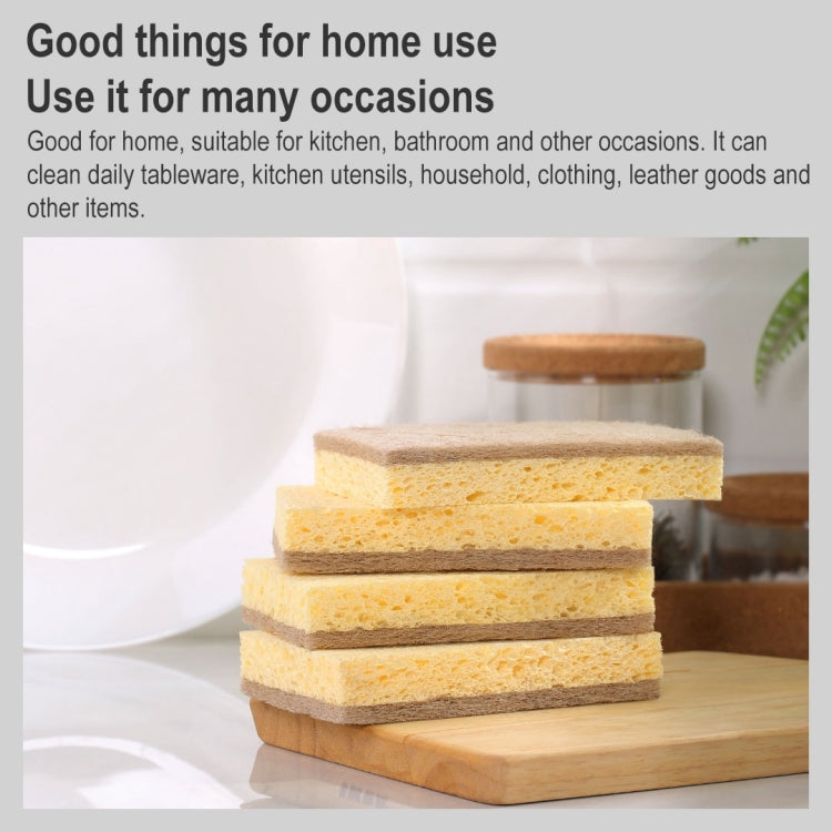 Original Xiaomi Youpin 2 PCS Quange Natural Sisal Cellulose Sponge Dishwashing Brush