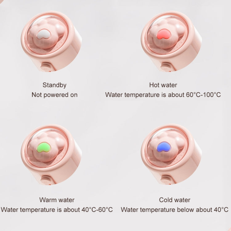 WK WT-CUP17 Cat Claw Smart Water Temperature Display Insulation Cup Water Bottle Capacity: 360ML