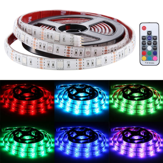 60 LEDs SMD 5050 with 50cm USB Interface Cable & 17 Keys Remote Control, DC 5V
