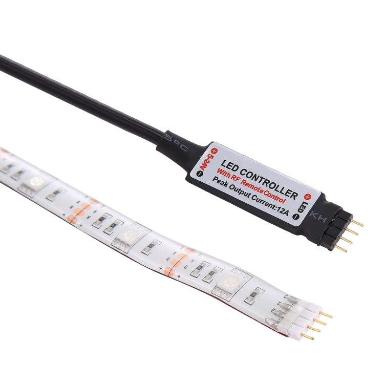 60 LEDs SMD 5050 with 50cm USB Interface Cable & 17 Keys Remote Control, DC 5V