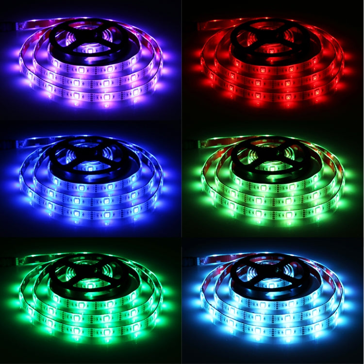 60 LEDs SMD 5050 with 50cm USB Interface Cable & 17 Keys Remote Control, DC 5V