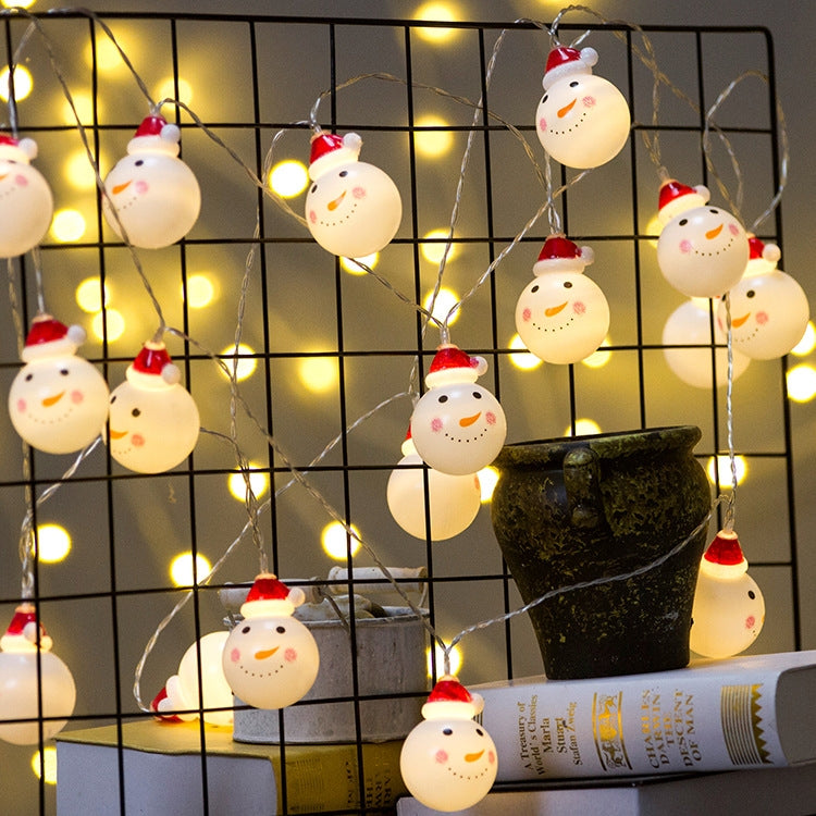 10 LEDs 2 x AA Batteries Box Powered Warm Fairy Decorative Lamp for Christmas, Party, Bedroom