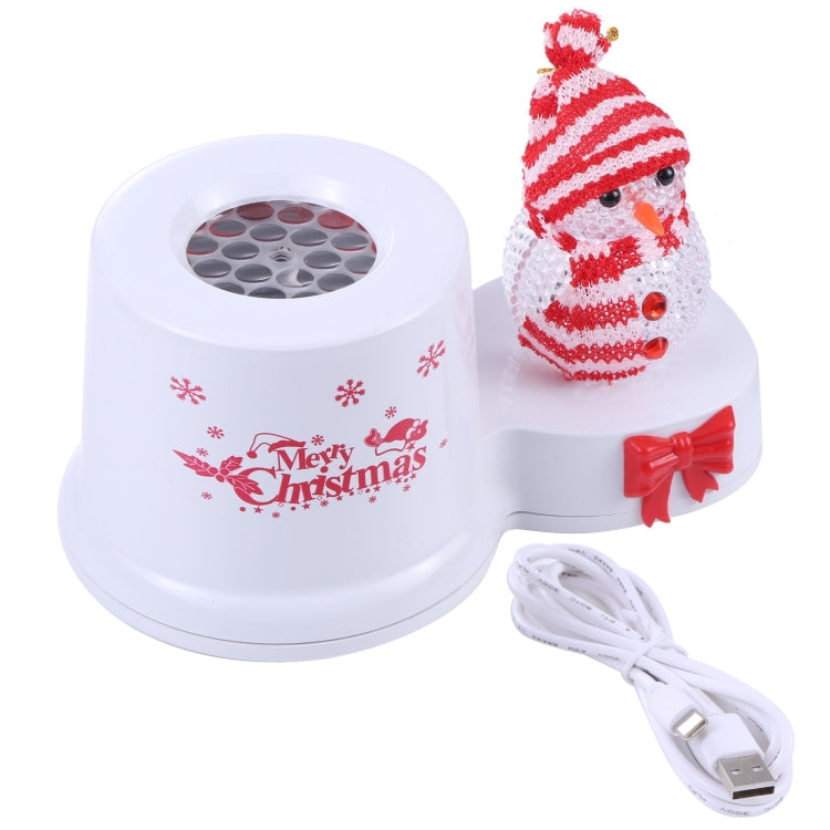 K910 LED Christmas Snowman Decor Projection Lamp