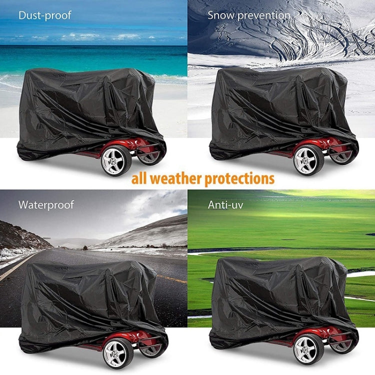 Electric Scooter Dustproof and Anti-ultraviolet Protective Cover,Size: 190x71x117cm