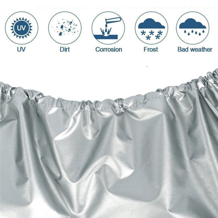 4PCS 210D Oxford Cloth RV Caravan Tire Dustproof and Waterproof Cover For 27-29 inch