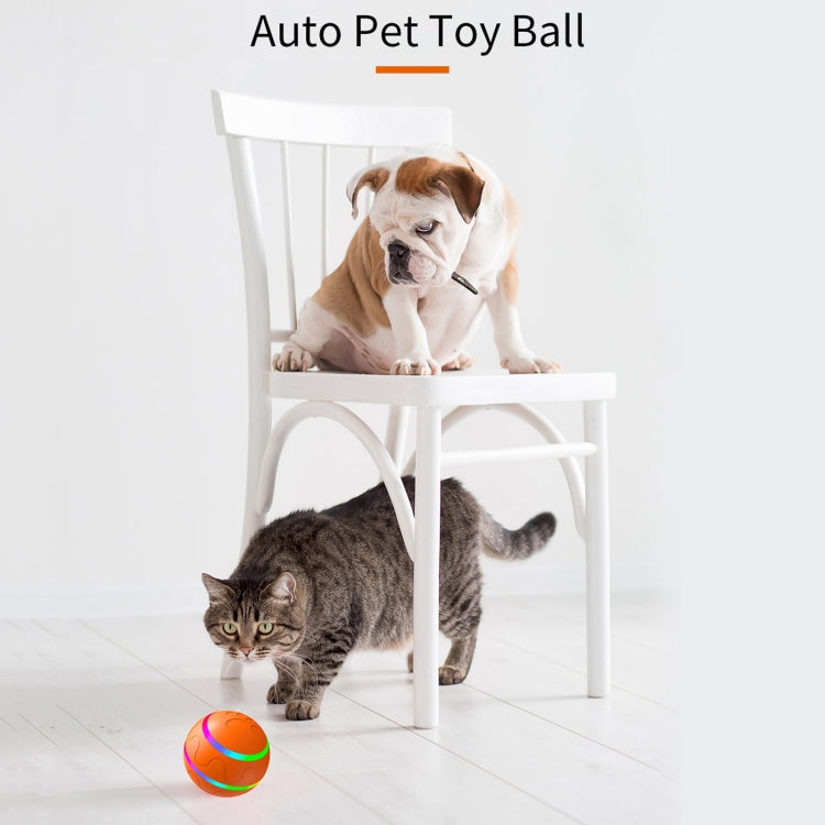O1 Intelligent Auto Pet Toy Dog Training Luminous Ball
