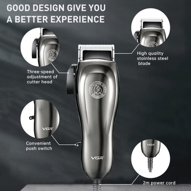 VGR V-206 Pet Barber Electric Hair Clipper, EU Plug
