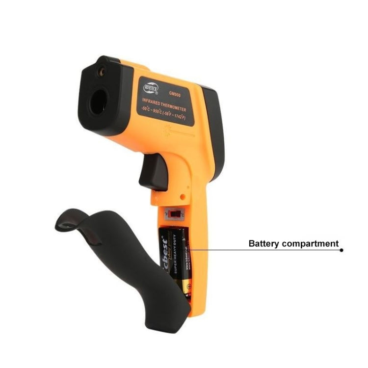 Infrared Thermometer, Temperature Range: -50 - 380 Degrees Celsius