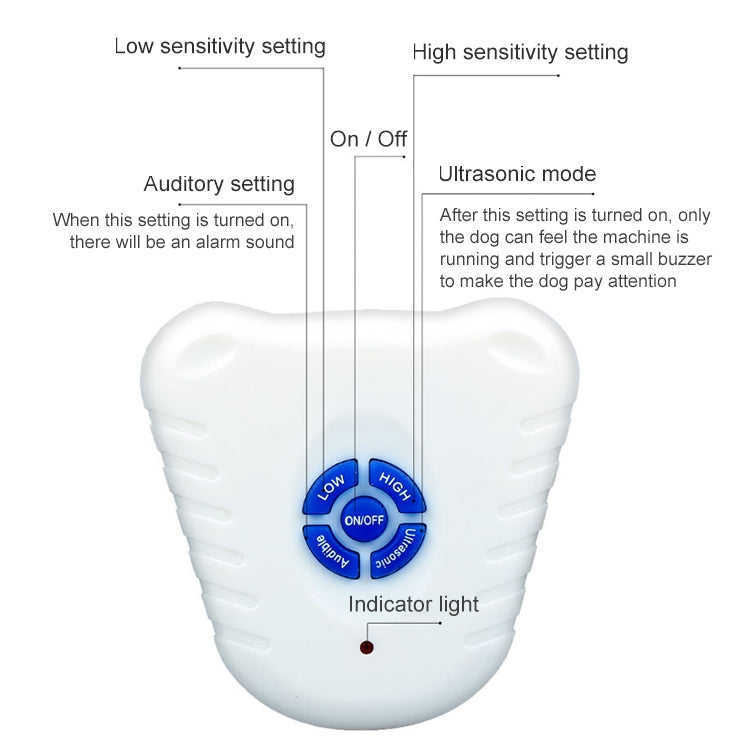 Ultrasonic Bark Stop Collar