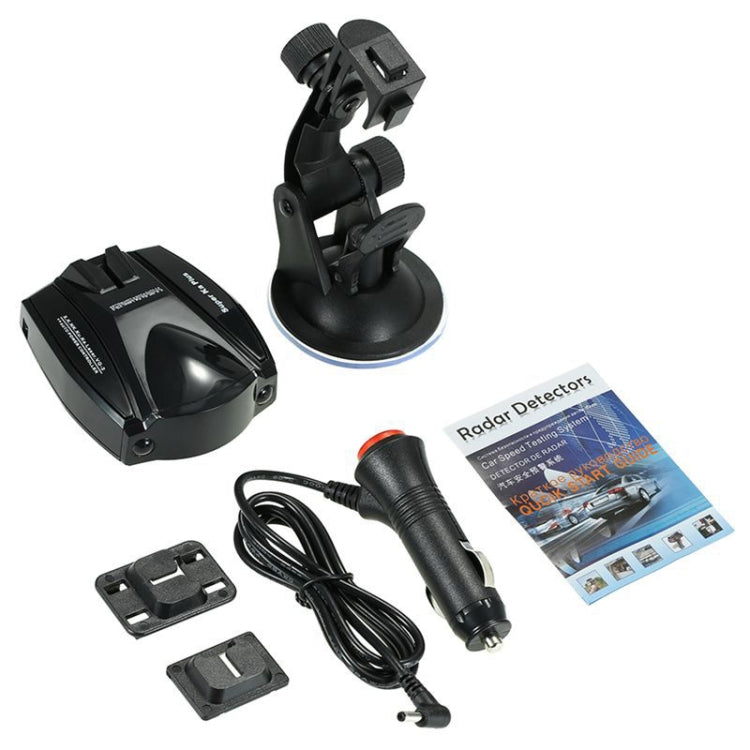 Full-Band Rader Detector, Built-in Loud Speaker, Support GPS Navigator, Power on with Russian Speech of Welcome