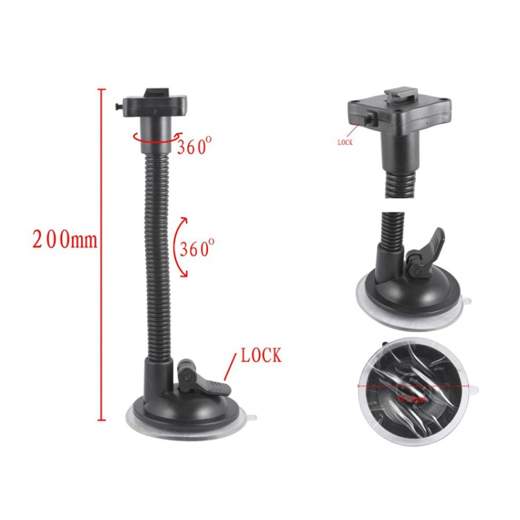 Universal Smartphone Windscreen Mount for iPhone, Galaxy, Sony, Lenovo, HTC, Huawei and More