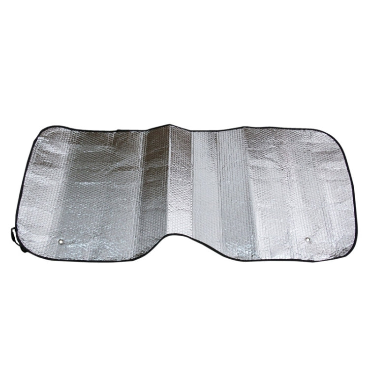 Compact Car Windscreen Sunshade with Suction Cups