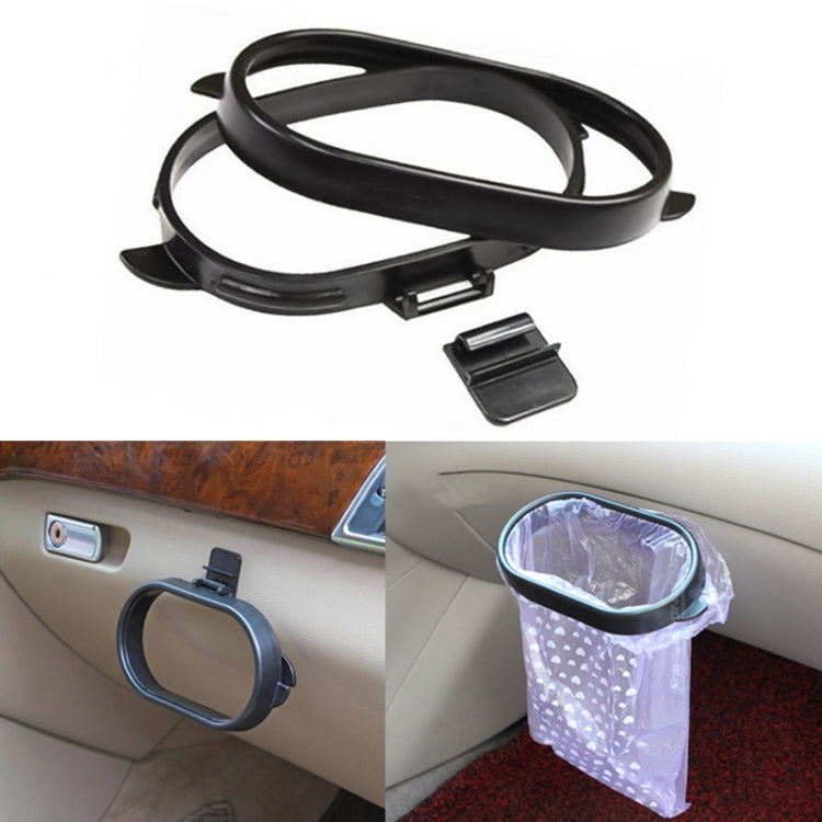 Compact Car Waste Disposal Bag Holder with Stylish Design