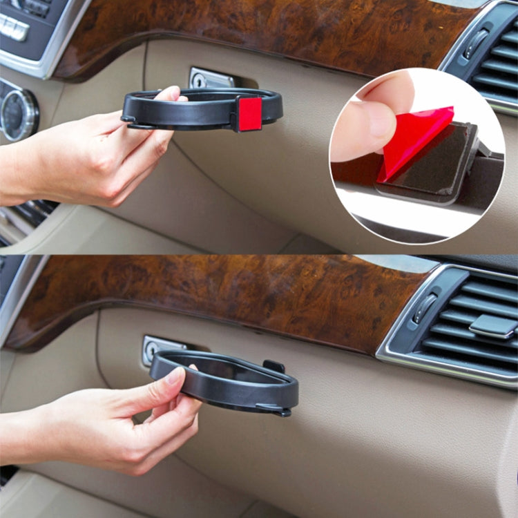 Compact Car Waste Disposal Bag Holder with Stylish Design