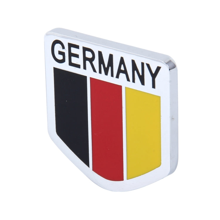 MZ Universal Aluminum Alloy Car Front Grille, Germany National Flag, French National Flag, England National Flag, China National Flag