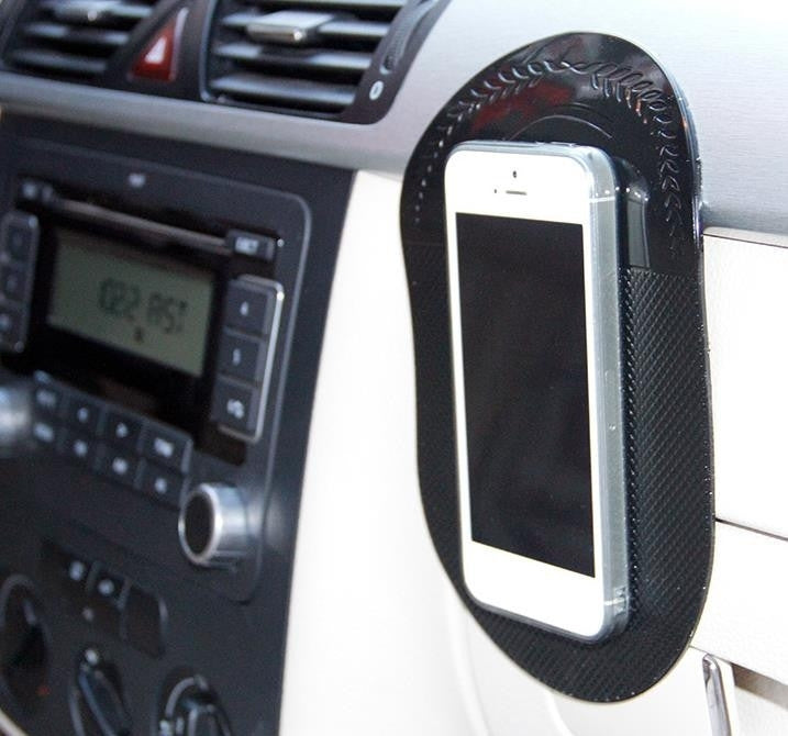 Car Dashboard Anti-Slip Mat for Phones and Gadgets - 18.2x12x0.2cm