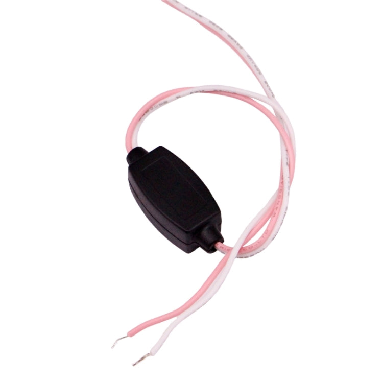 80mm 5W 180LM Angel Eyes Circles Car Headlight COB LED Lights for Vehicles, DC 12-24V