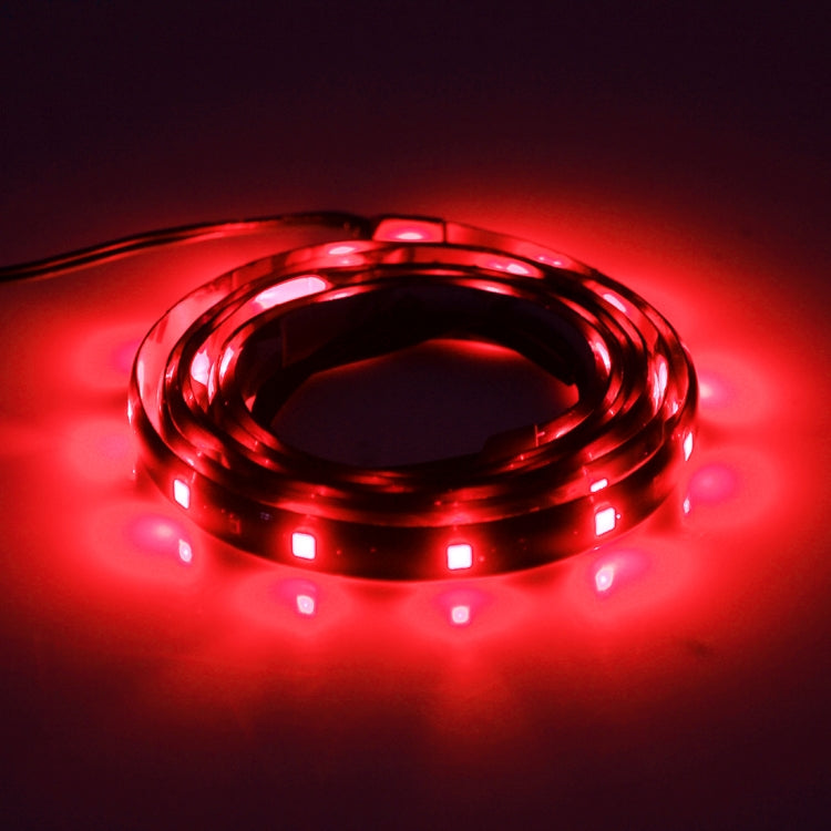 10 PCS 60cm 30 LED Waterproof Flexible Car Strip Light, DC 12V