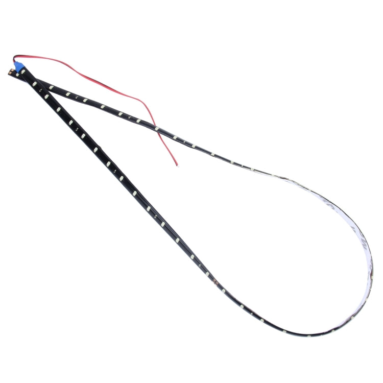 5 PCS 90cm 45 LED Waterproof Flexible Car Strip Light, DC 12V